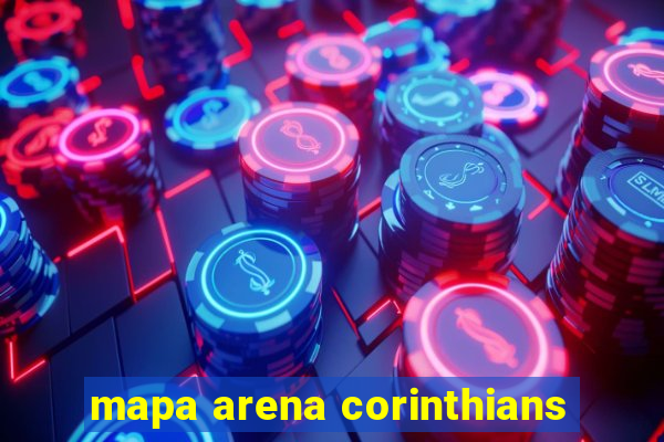 mapa arena corinthians